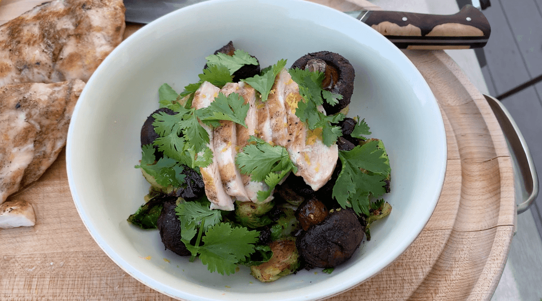 Magical Duck Fat with Grilled Duck and Veggies