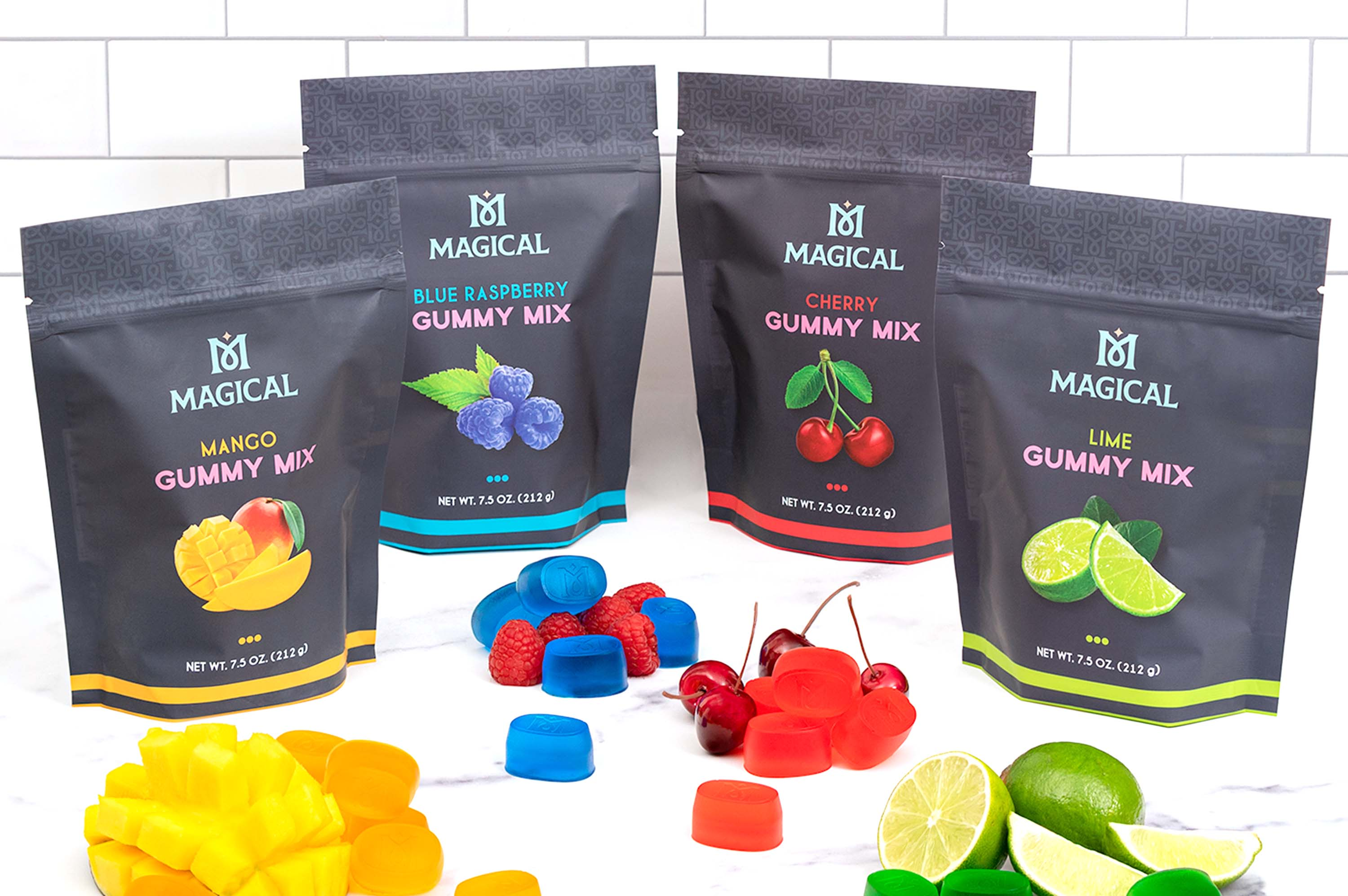 Edible Gummy Molds Magical Butter Gummy Making Bundle - Silicone Molds, Mixes & Accessories For Homemade Gummies