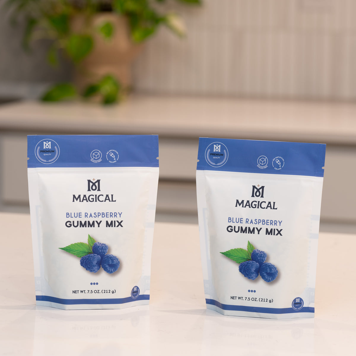 Premium Blue Raspberry Gummy Mix