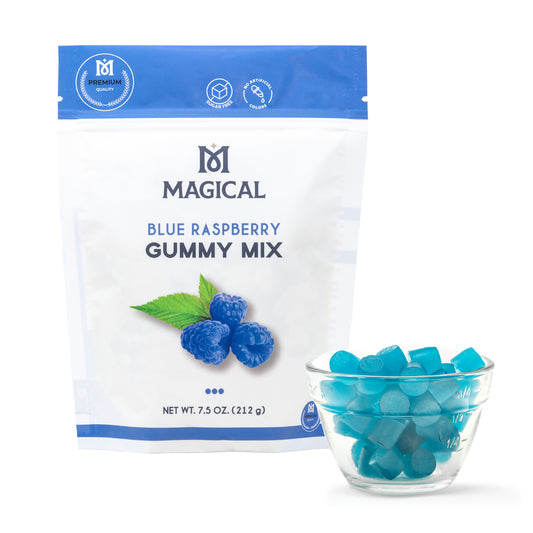 Premium Blue Raspberry Gummy Mix