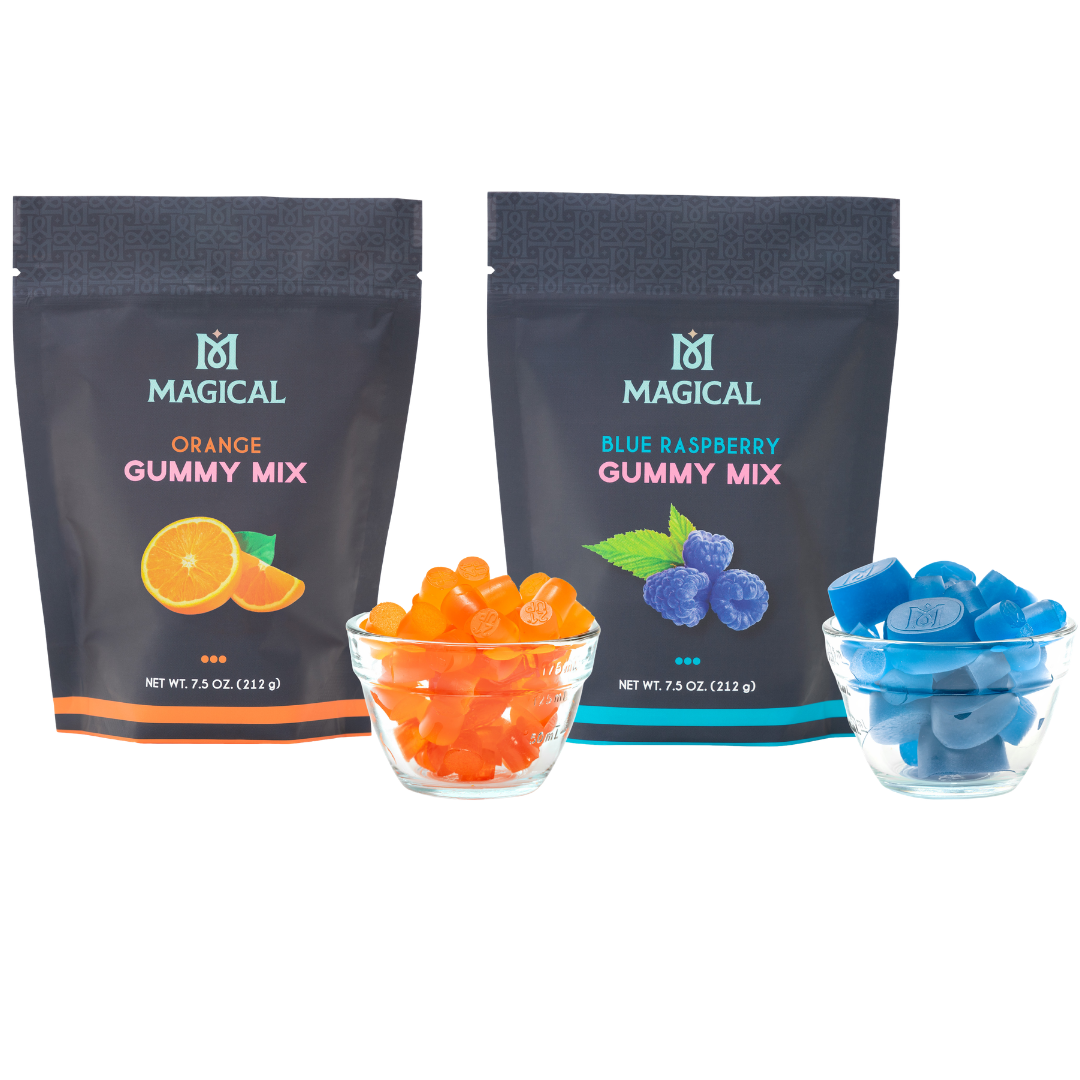 Gummy Mix 2-Pack – Blue Raspberry & Orange – Magical Brands