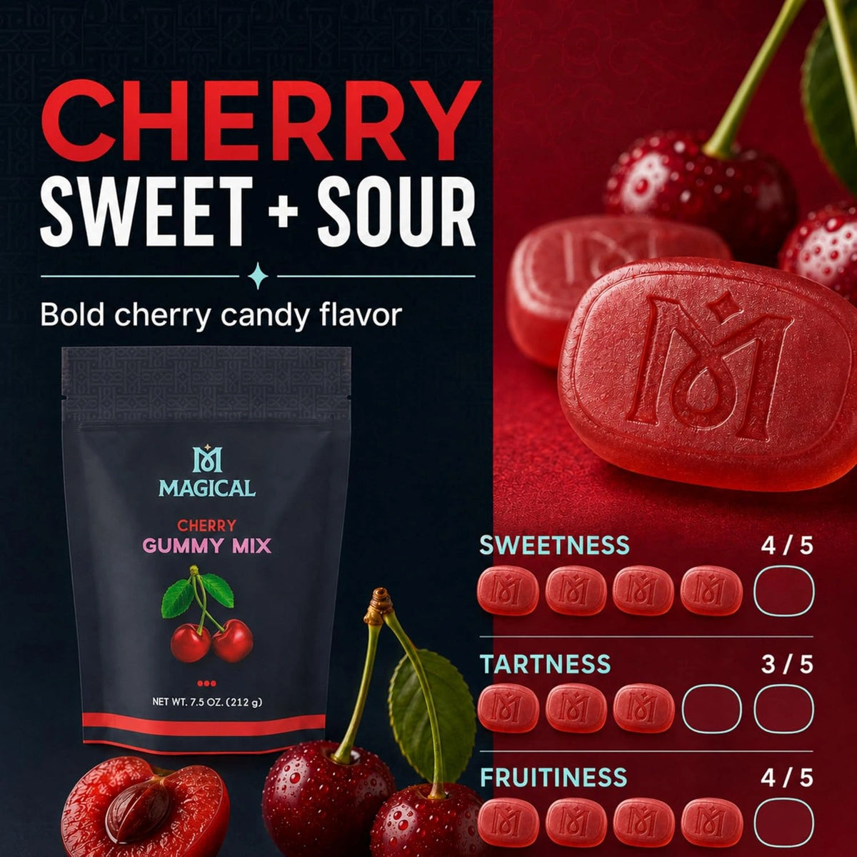 Magical Butter Cherry Gummy Mix