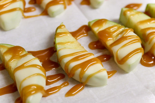 Magical Caramel Apple Slices
