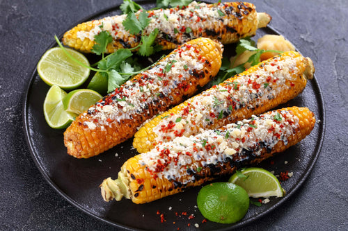 Grilled Mexican Street Corn (Elote)