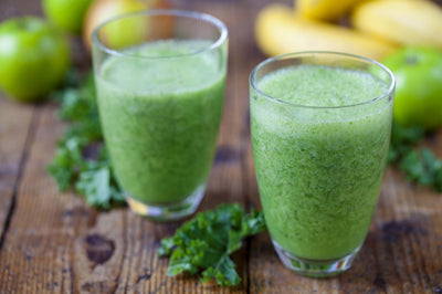 Kale and Peach Smoothie