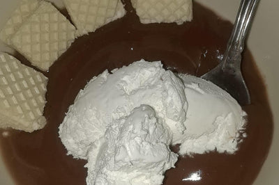 Pudín de chocolate infusionado