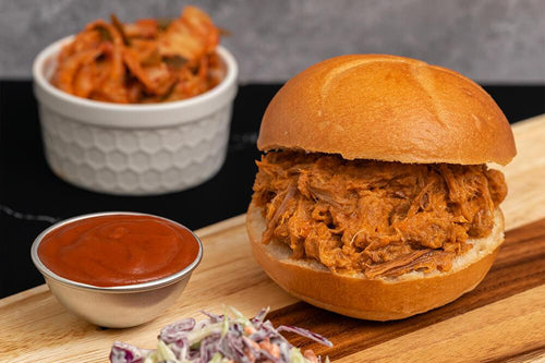 Smoked Pork Loin with Korean Style BBQ Sauce