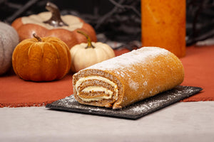 Pumpkin Spice Swiss Cake Roll - Magical Brands