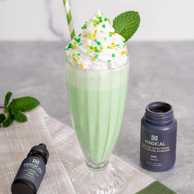 Shroom-Rock Shake (Mushroom Milkshake)