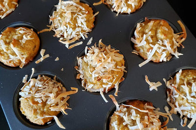 Sugar Free Coconut Blondies