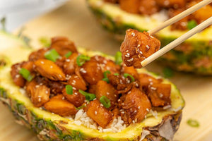 Teriyaki Chicken Pineapple Bowl