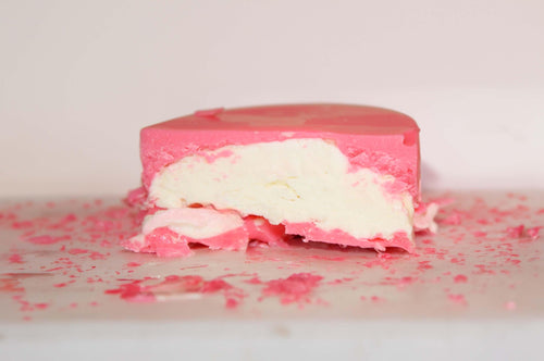 Pink White Chocolate Ice Cream Bars