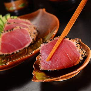 道教 Tao Sesame Crusted Ahi Tuna with Wasabi Soy Citrus Sauce