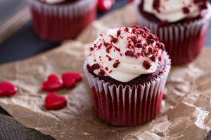 Red Velvet Cupcakes with Cream Cheese Frosting