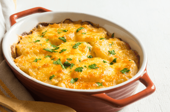 Cheesy Hasselback Potatoes Gratin | MagicalButter – Magical Brands