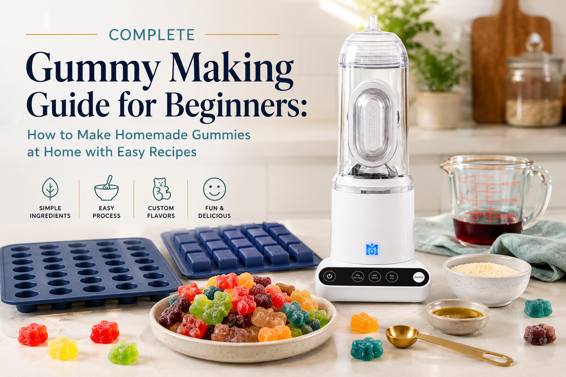 Complete Gummy Making Guide for Beginners: How to Make Homemade Gummies at Home with Easy Recipes
