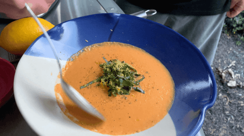 Creamy Roasted Red Pepper Soup