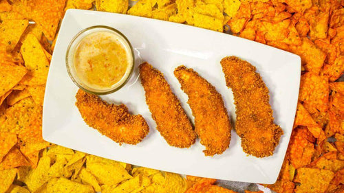Doritos Chicken Tenders w/ Mountain Dew Dipping Sauce