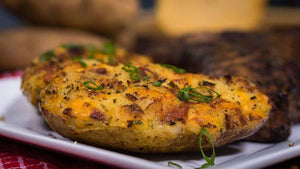 Overloaded Twice-Baked Baked Potatoes