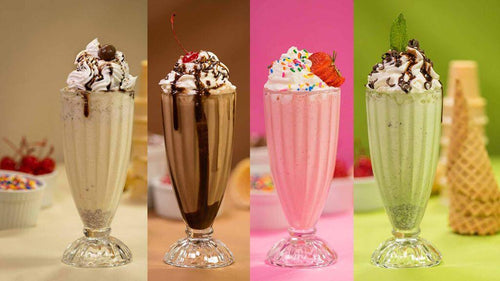 Milkshakes 4 Ways