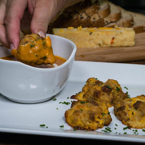 Baked Grilled Cheese Balls