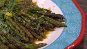 Harissa Butter Asparagus