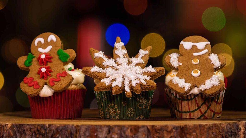 Gingerbread Cookies and Cupcakes