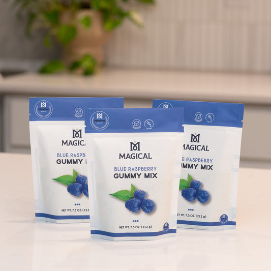 Premium Blue Raspberry Gummy Mix