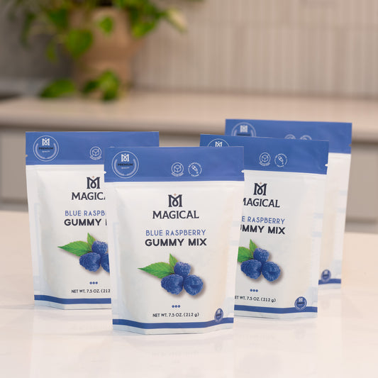 Premium Blue Raspberry Gummy Mix