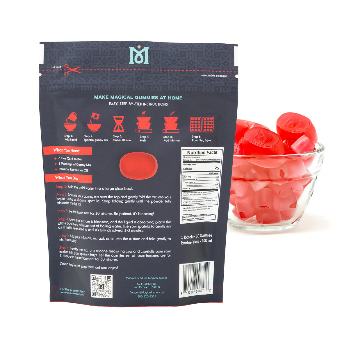 Magical Gummy Mix 2-Pack Bundle – Orange & Cherry
