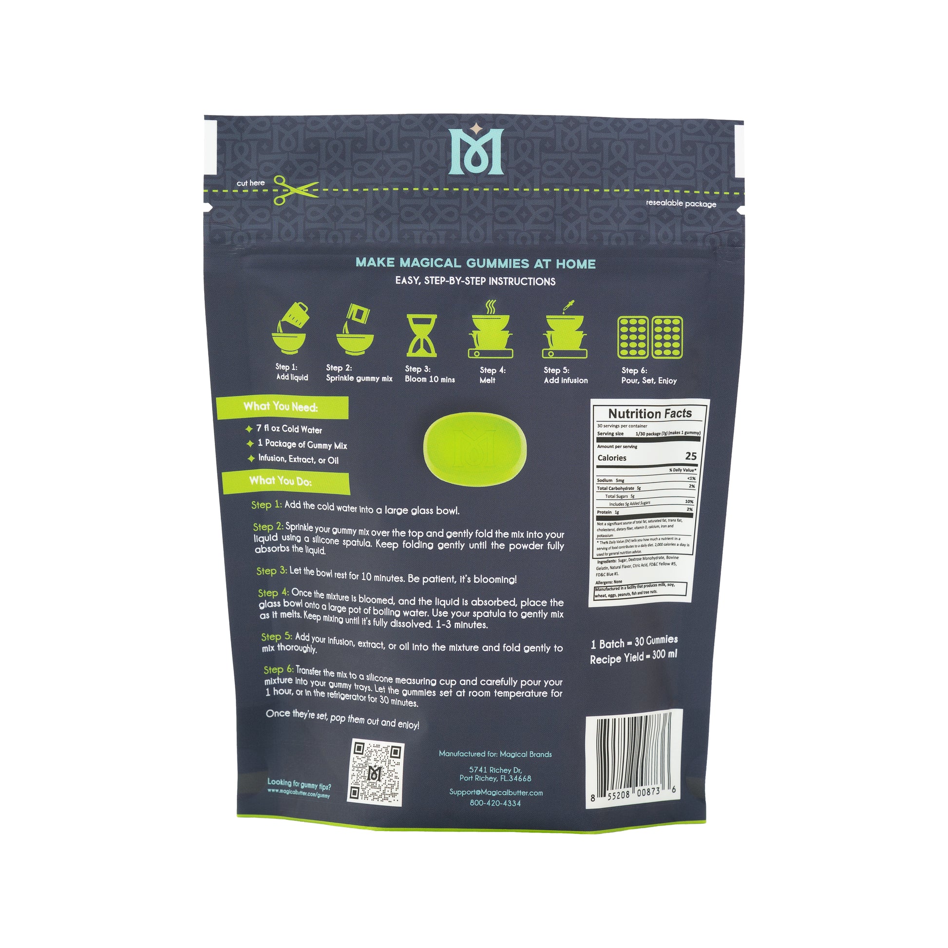 Triple Treat Gummy Mix Bundle – Lime, Cherry & Blue Raspberry