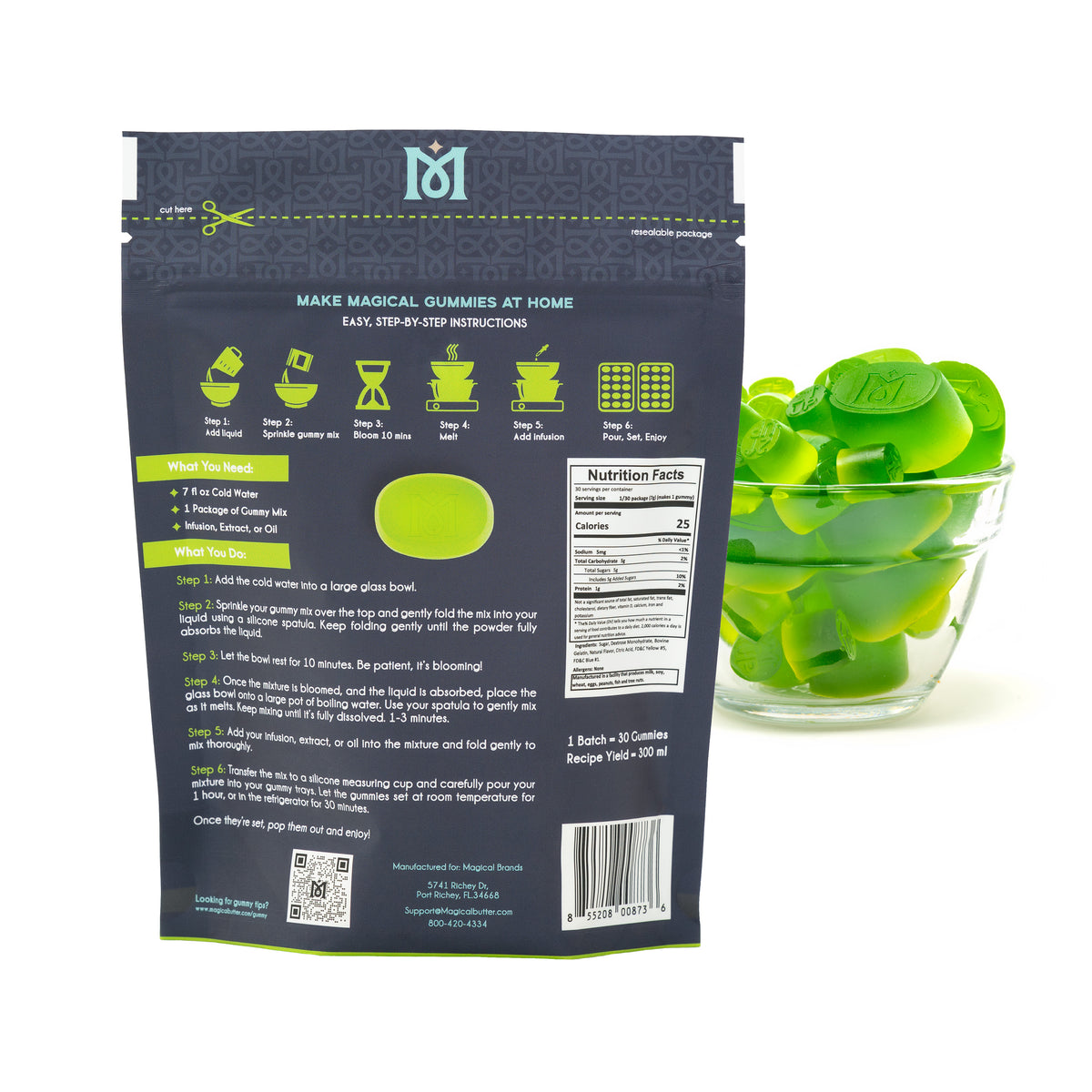 Lime Gummy Mix