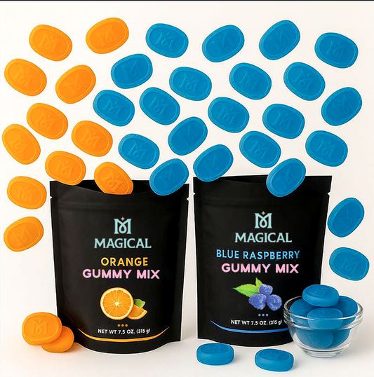 Gummy Mix 2-Pack – Blue Raspberry & Orange