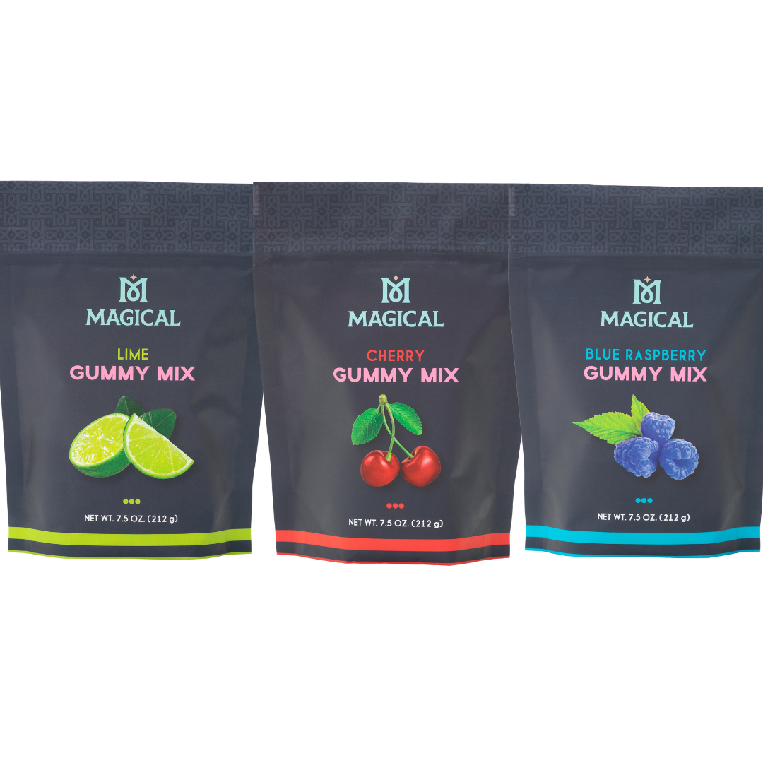 Triple Treat Gummy Mix Bundle – Lime, Cherry & Blue Raspberry