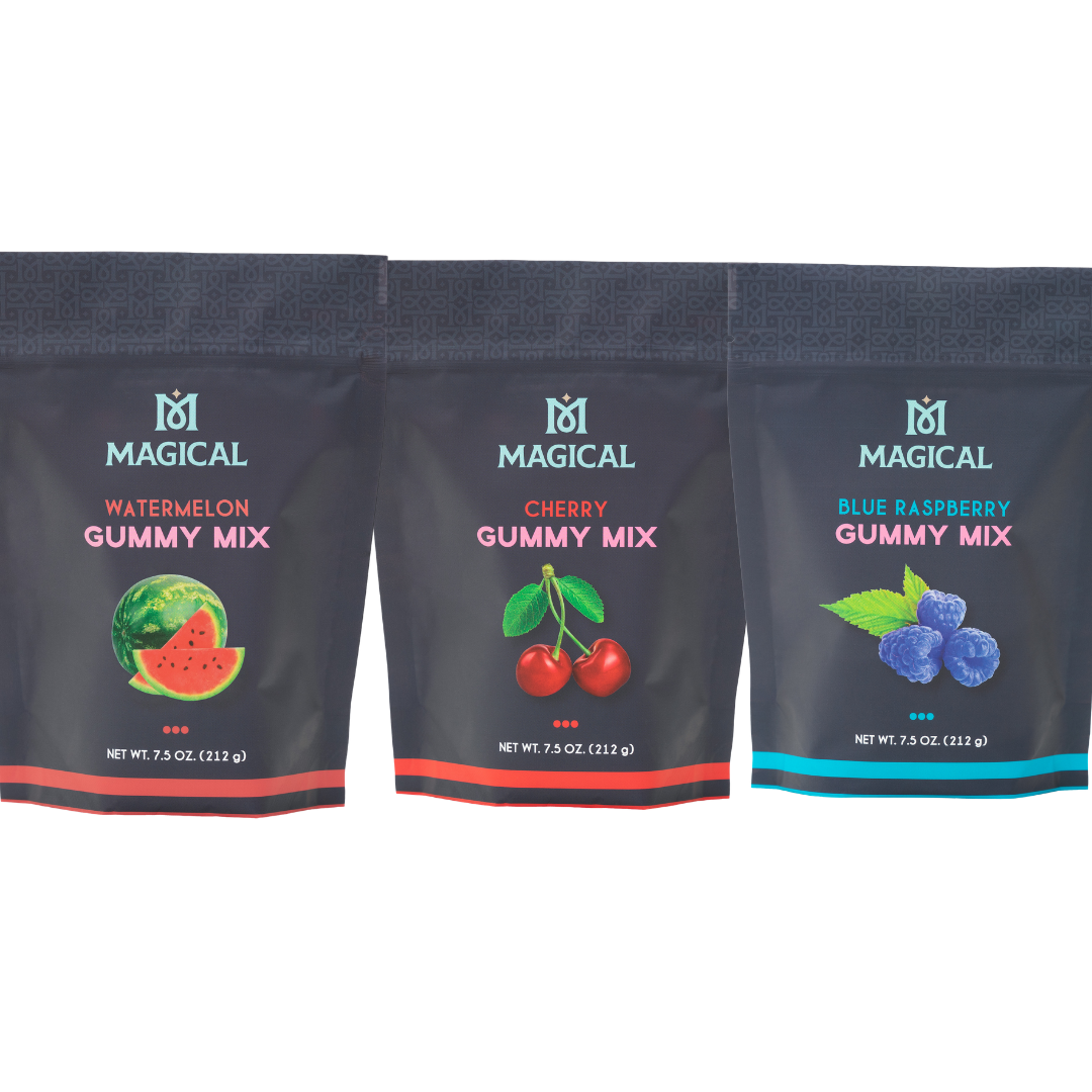 Triple Treat Gummy Mix Bundle Cherry, Blue Raspberry & Watermelon