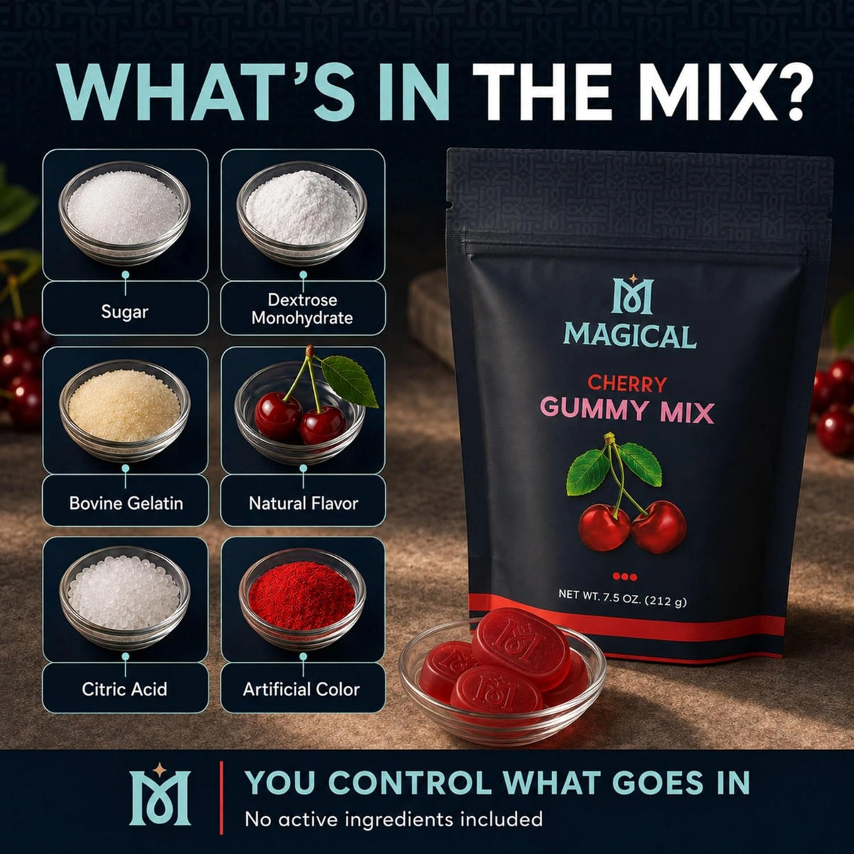 Magical Butter Cherry Gummy Mix
