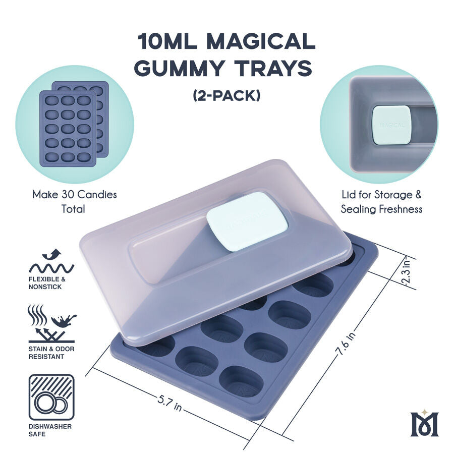 MagicalButter Magical Gummy Molds 10ml