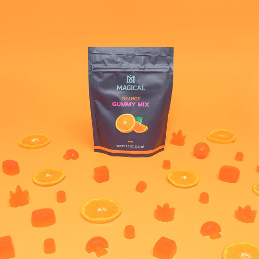 Orange Gummy Mix (10 Packs) - Magical Brands
