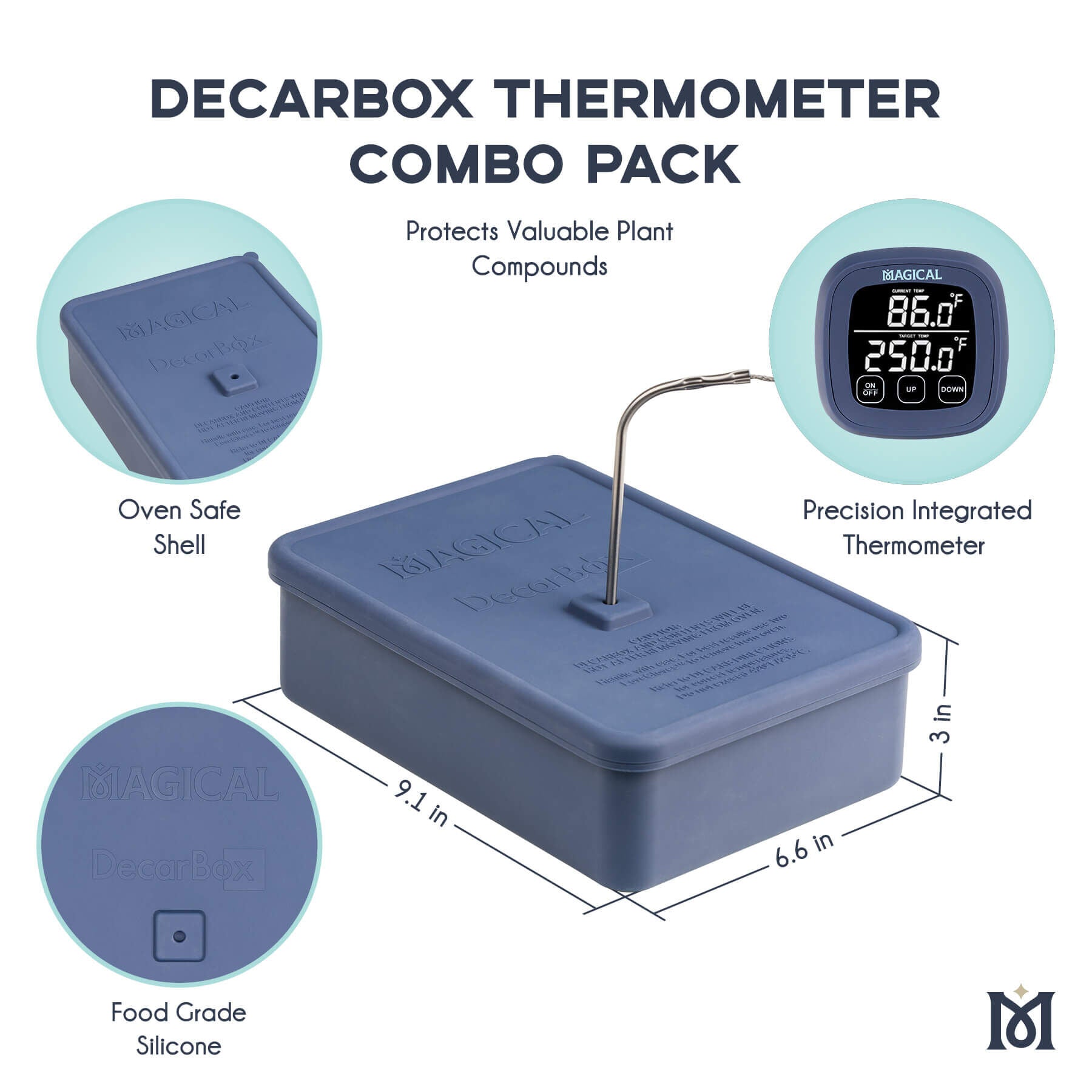 MagicalButter Decarbox and thermometer